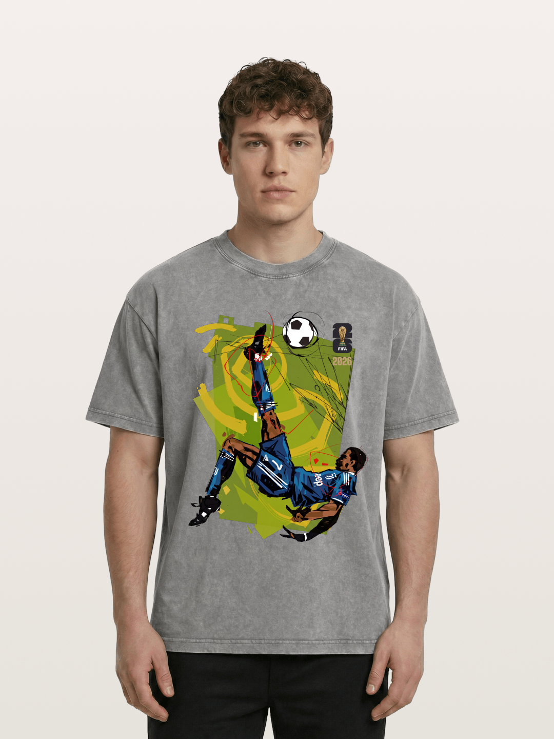 Cristiano Ronaldo's classic goal-scoring move Washed T-shirt
