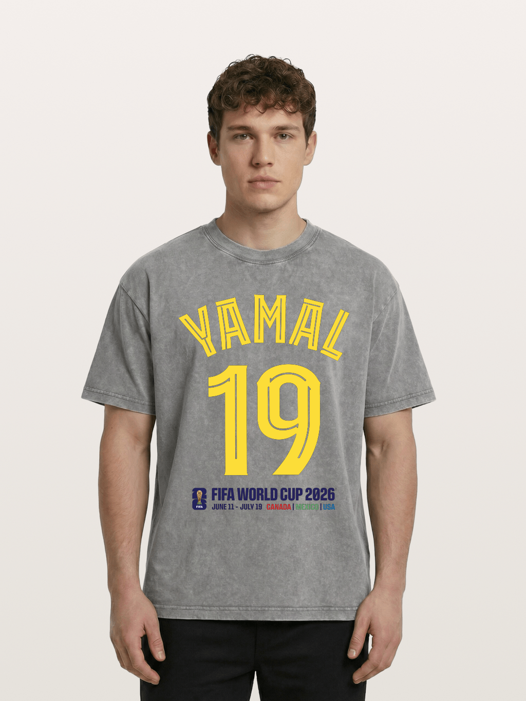 Yamal 19 World Cup 2026 Washed T-shirt