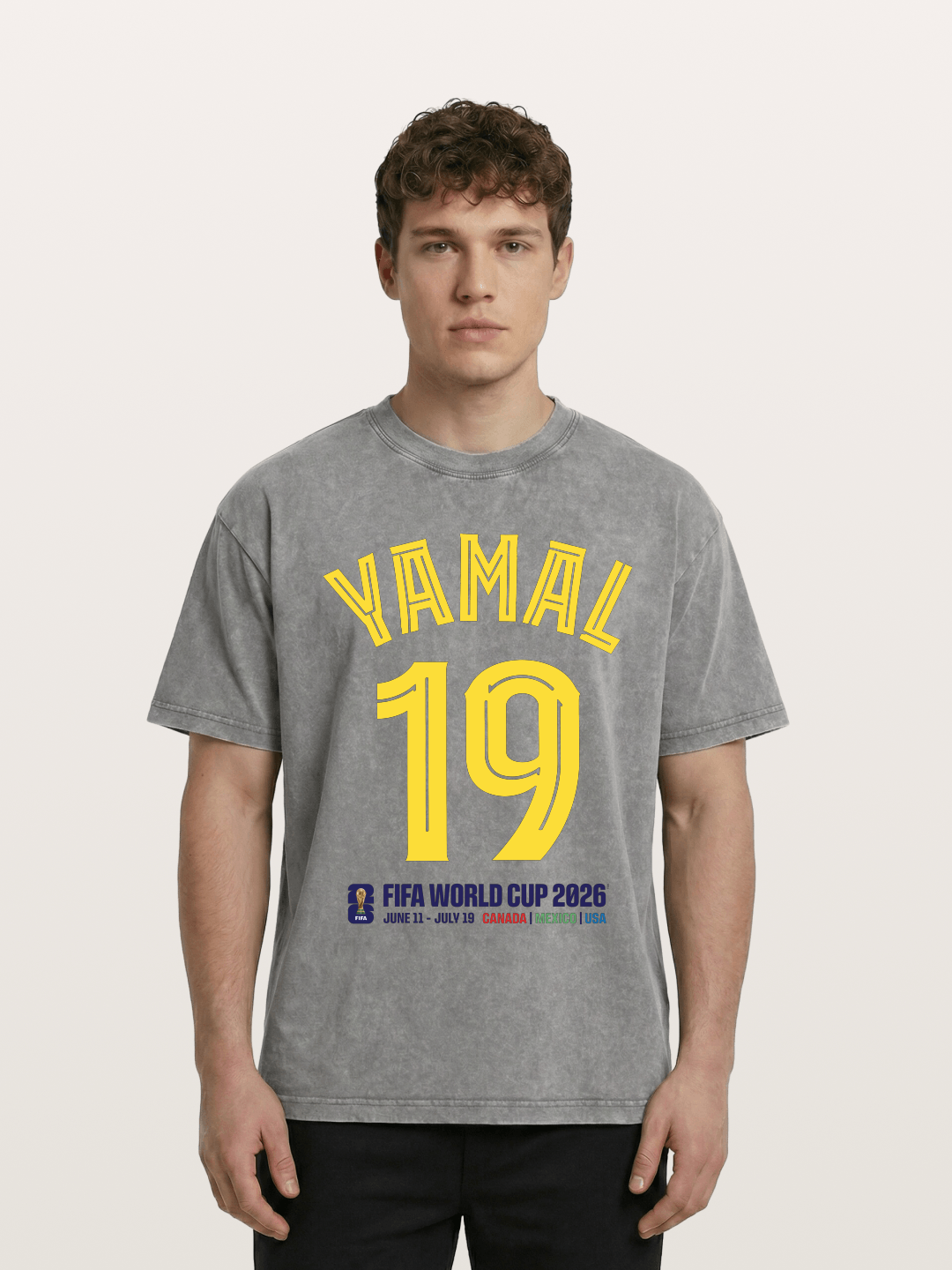Yamal 19 World Cup 2026 Washed T-shirt