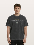 Mexico Football Retro Logo Washed T-shirt