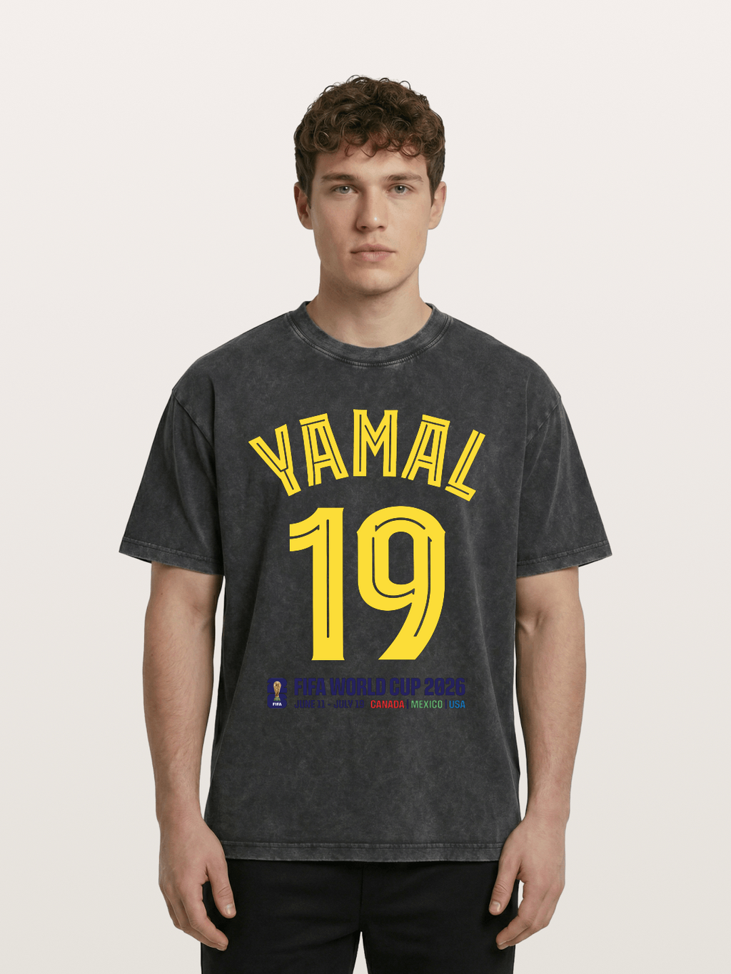 Yamal 19 World Cup 2026 Washed T-shirt