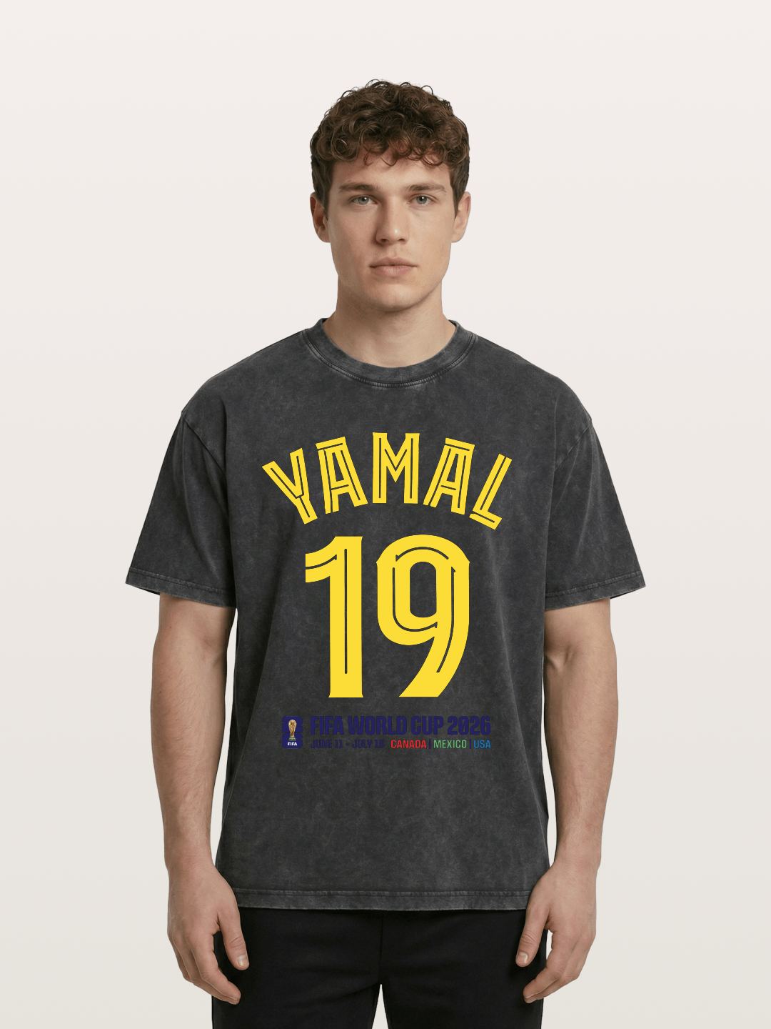 Yamal 19 World Cup 2026 Washed T-shirt