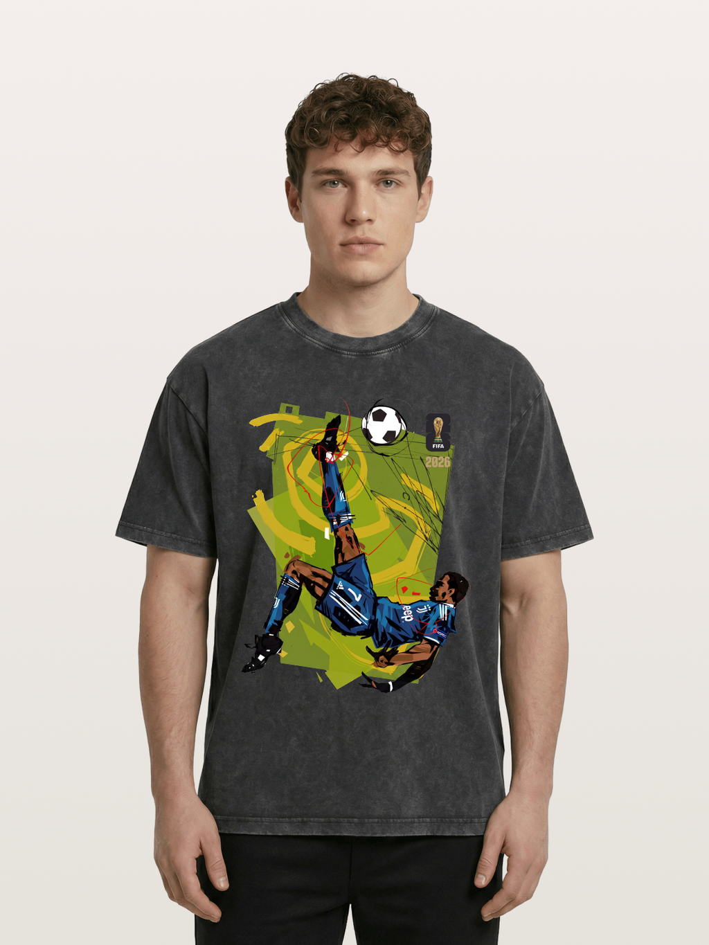 Cristiano Ronaldo's classic goal-scoring move Washed T-shirt