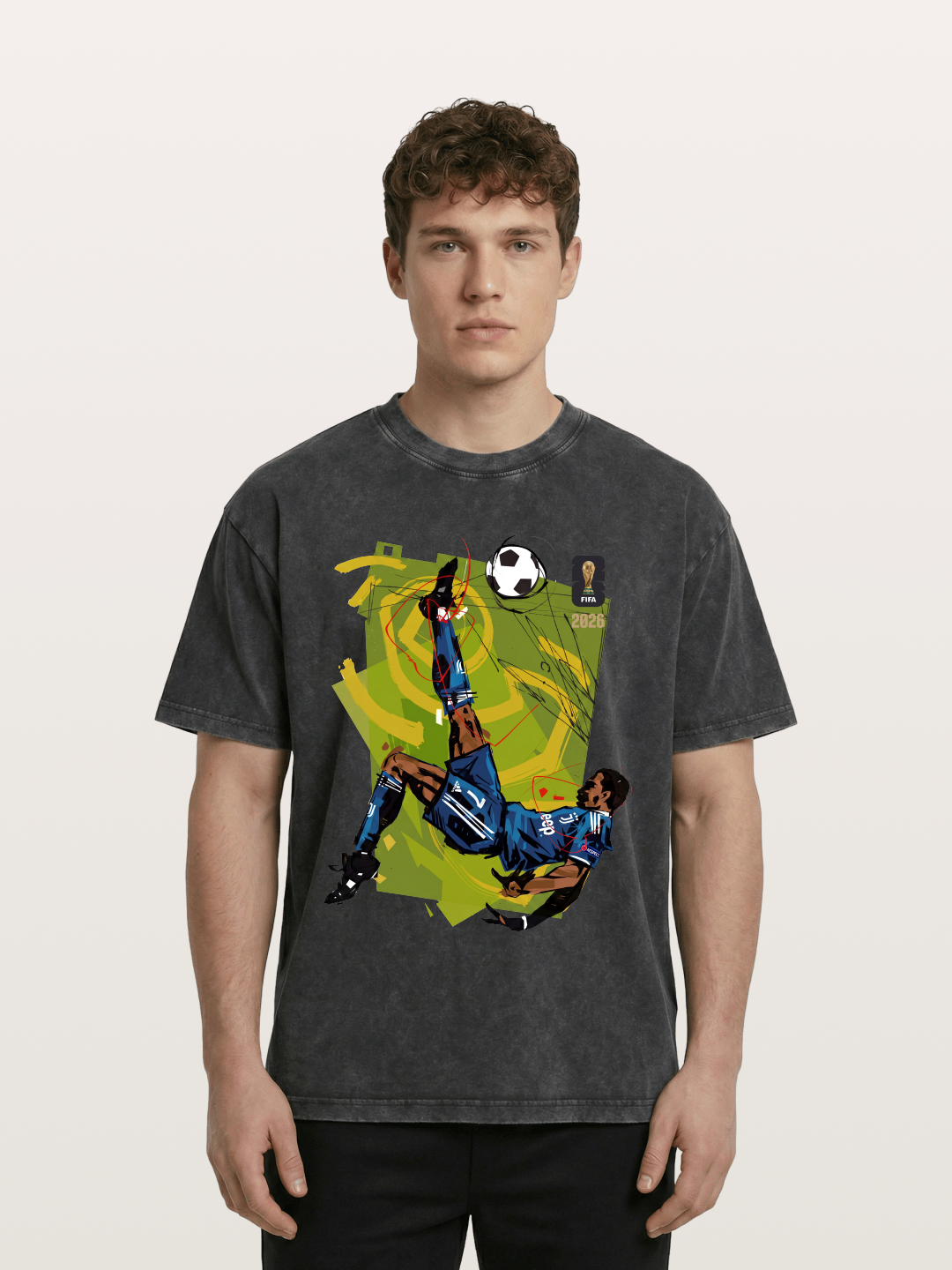 Cristiano Ronaldo's classic goal-scoring move Washed T-shirt