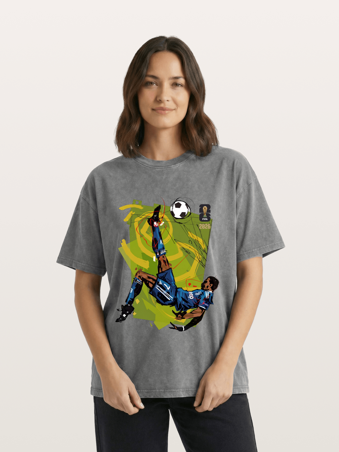 Cristiano Ronaldo's classic goal-scoring move Washed T-shirt