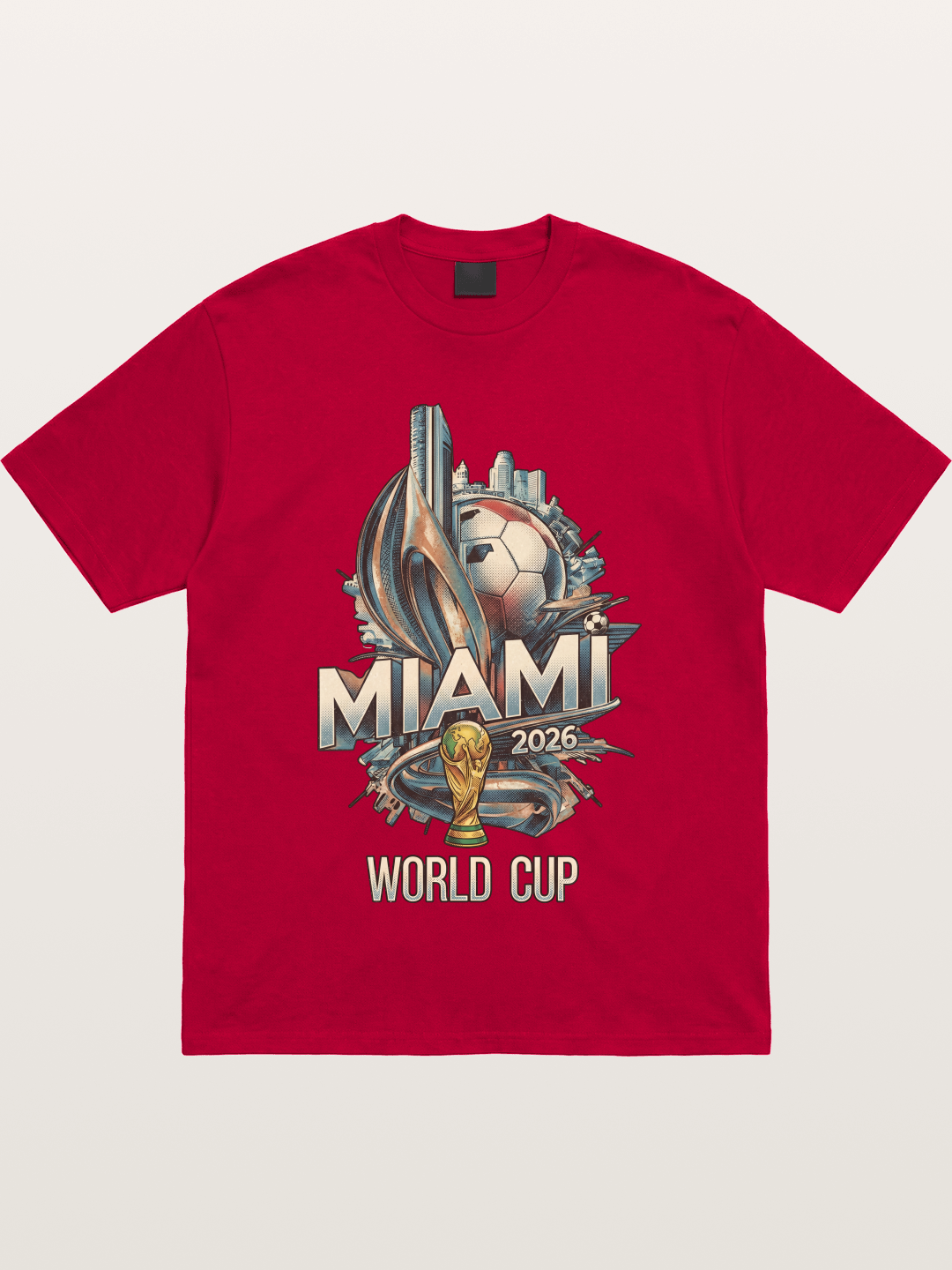 Miami World Cup 2026 Emblem Gildan T-shirt