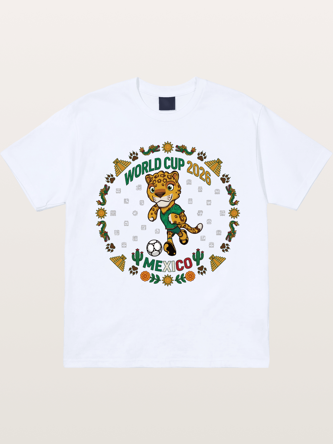 Mexico 2026 World Cup Mascot Gildan T-shirt