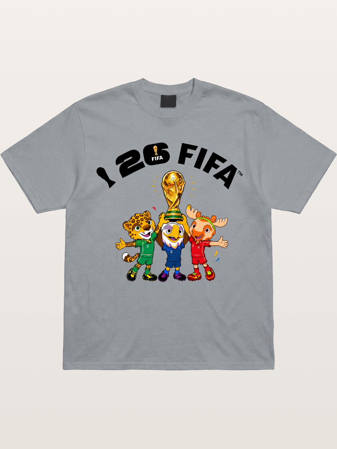 2026 FIFA Mascots Trophy Graphic Gildan T-shirt