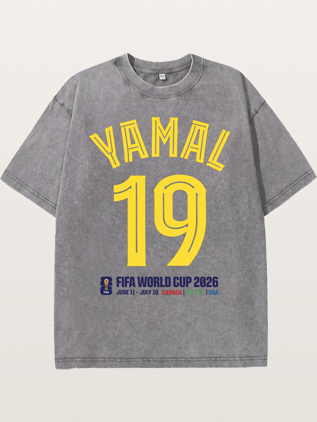 Yamal 19 World Cup 2026 Washed T-shirt