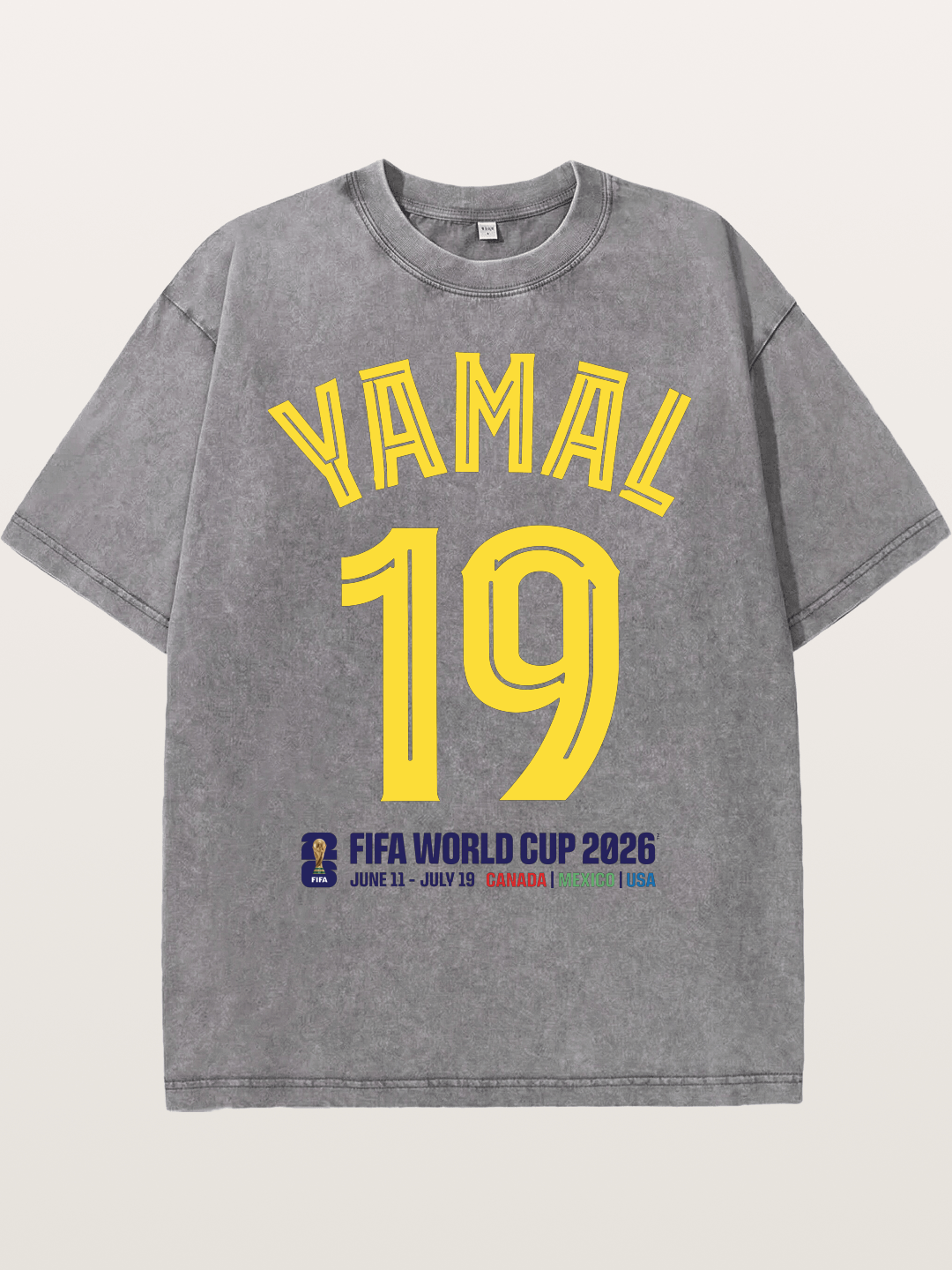 Yamal 19 World Cup 2026 Washed T-shirt