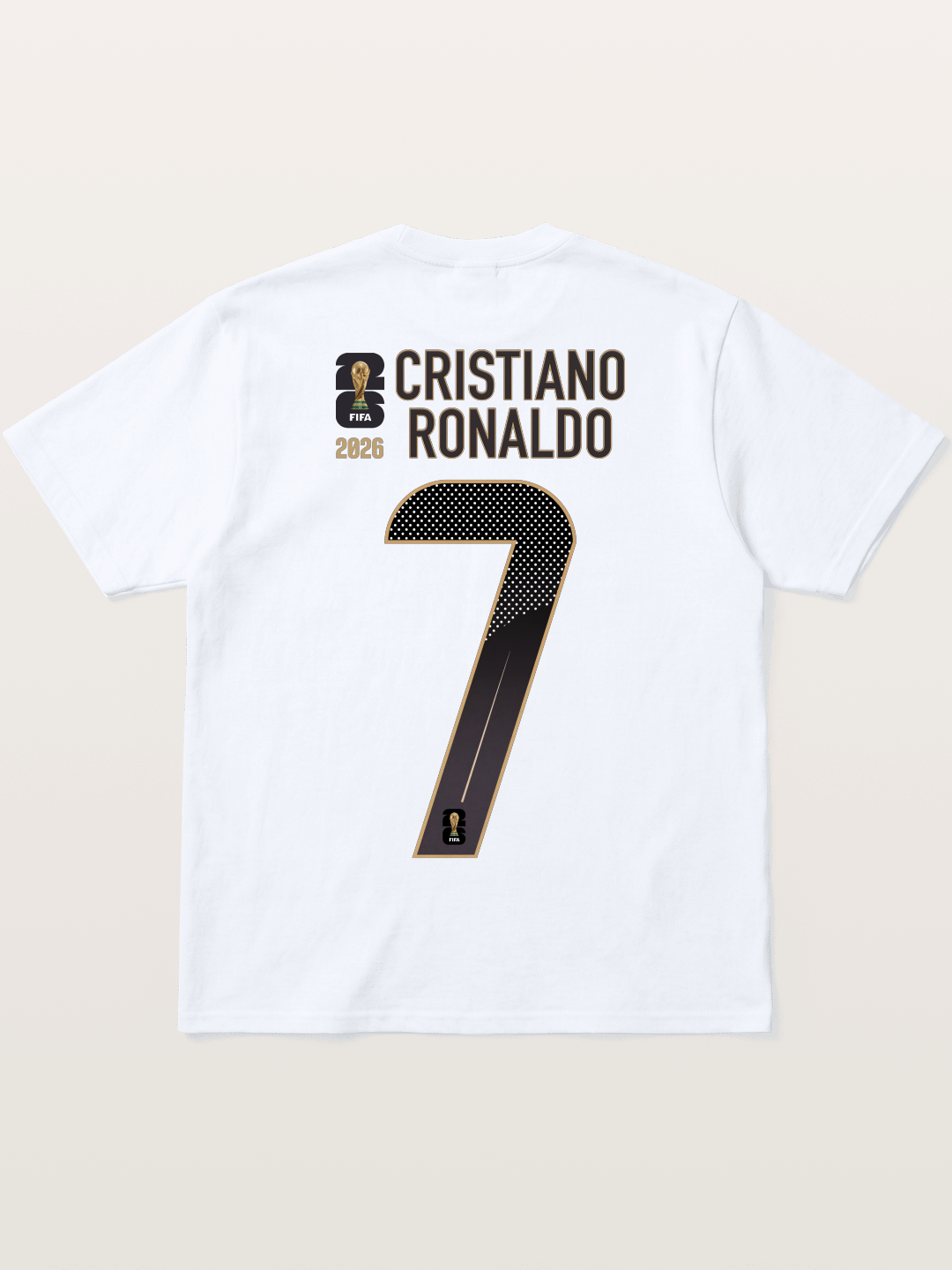 Portugal 7 Ronaldo 2026 WC Gildan T-shirt