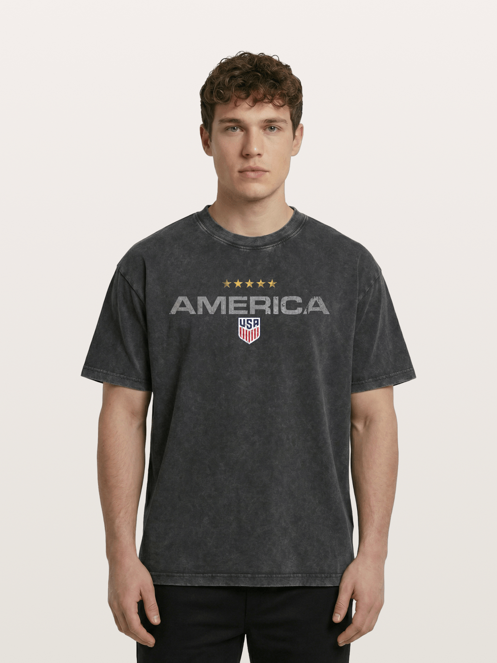 USA National Team Vintage Washed T-shirt