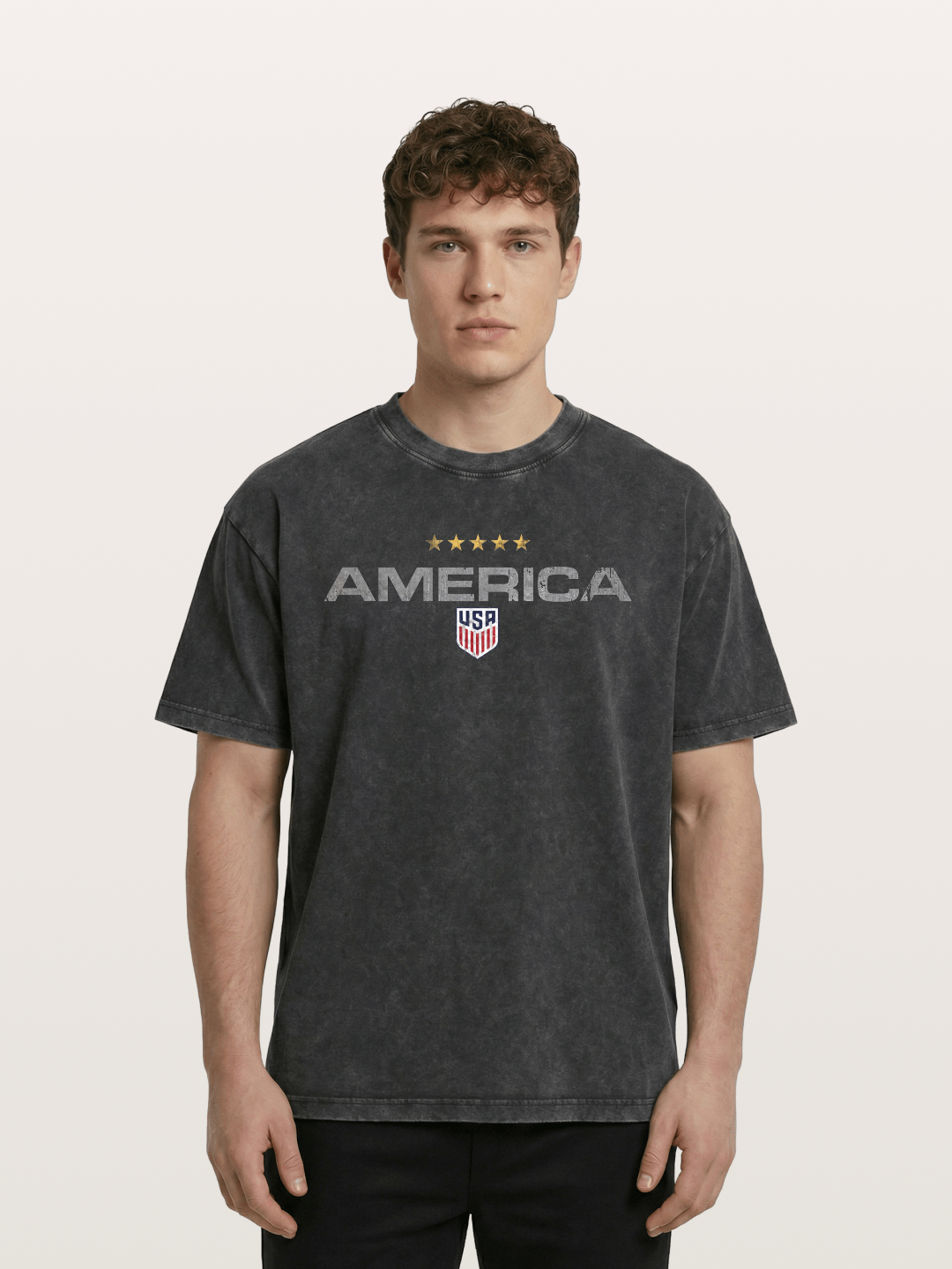 USA National Team Vintage Washed T-shirt