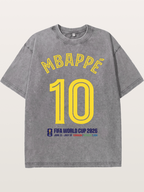 Mbapp¨¦ 10 World Cup 2026 Washed T-shirt