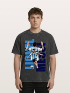Lionel Messi Argentina 10 Washed T-shirt