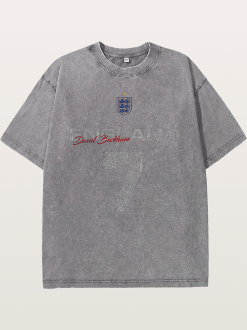 England Beckham 7 Vintage Washed T-shirt