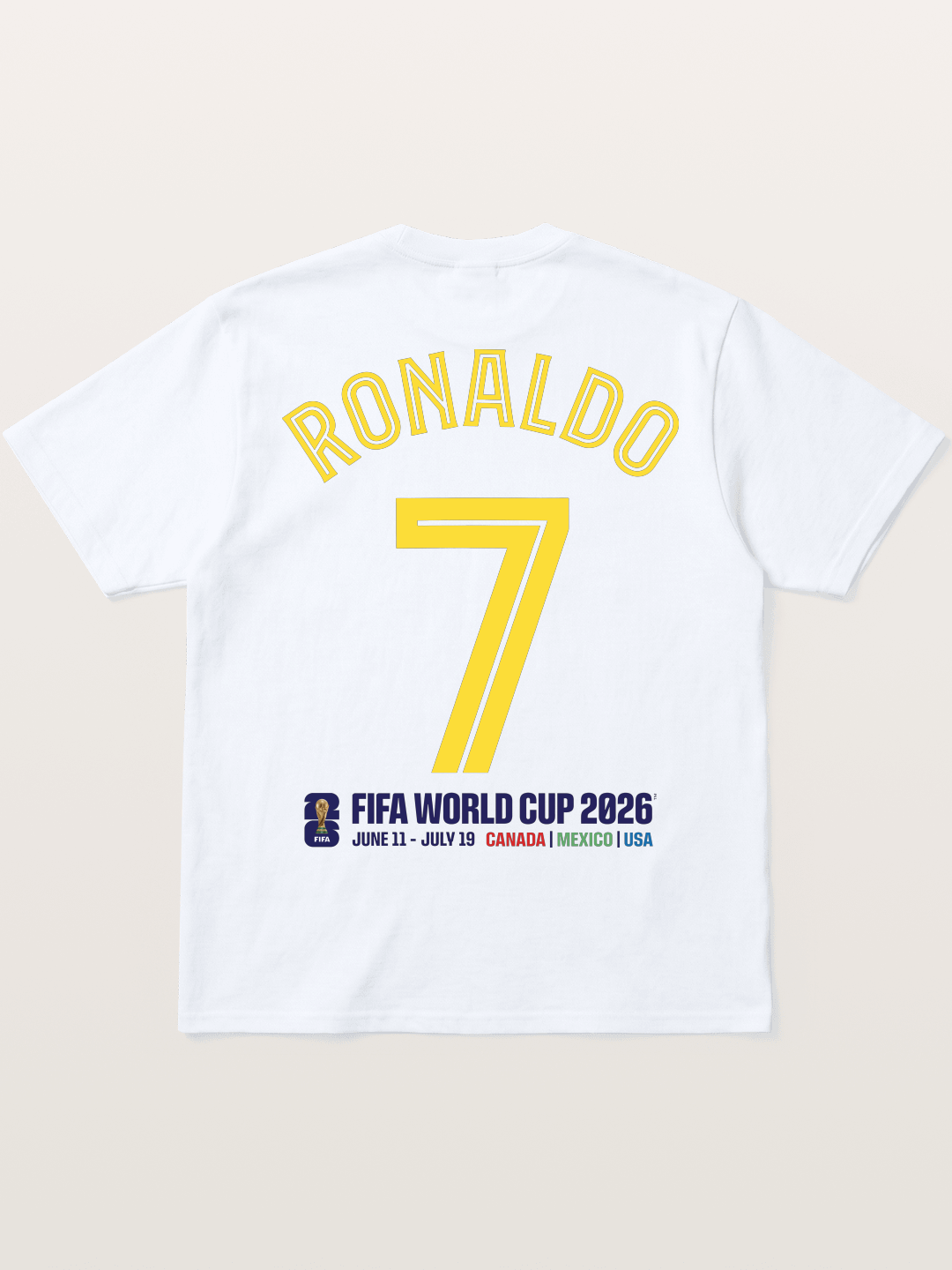 Ronaldo 7 World Cup 2026 Gildan T-shirt