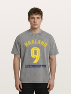 Haaland 9 World Cup 2026 Washed T-shirt