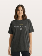 Mexico Football Retro Logo Washed T-shirt