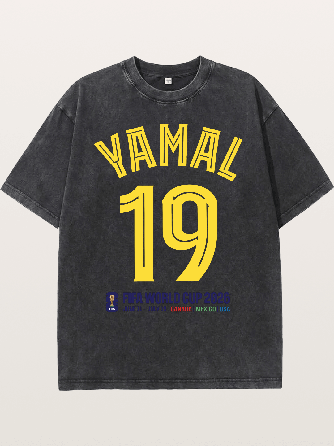 Yamal 19 World Cup 2026 Washed T-shirt