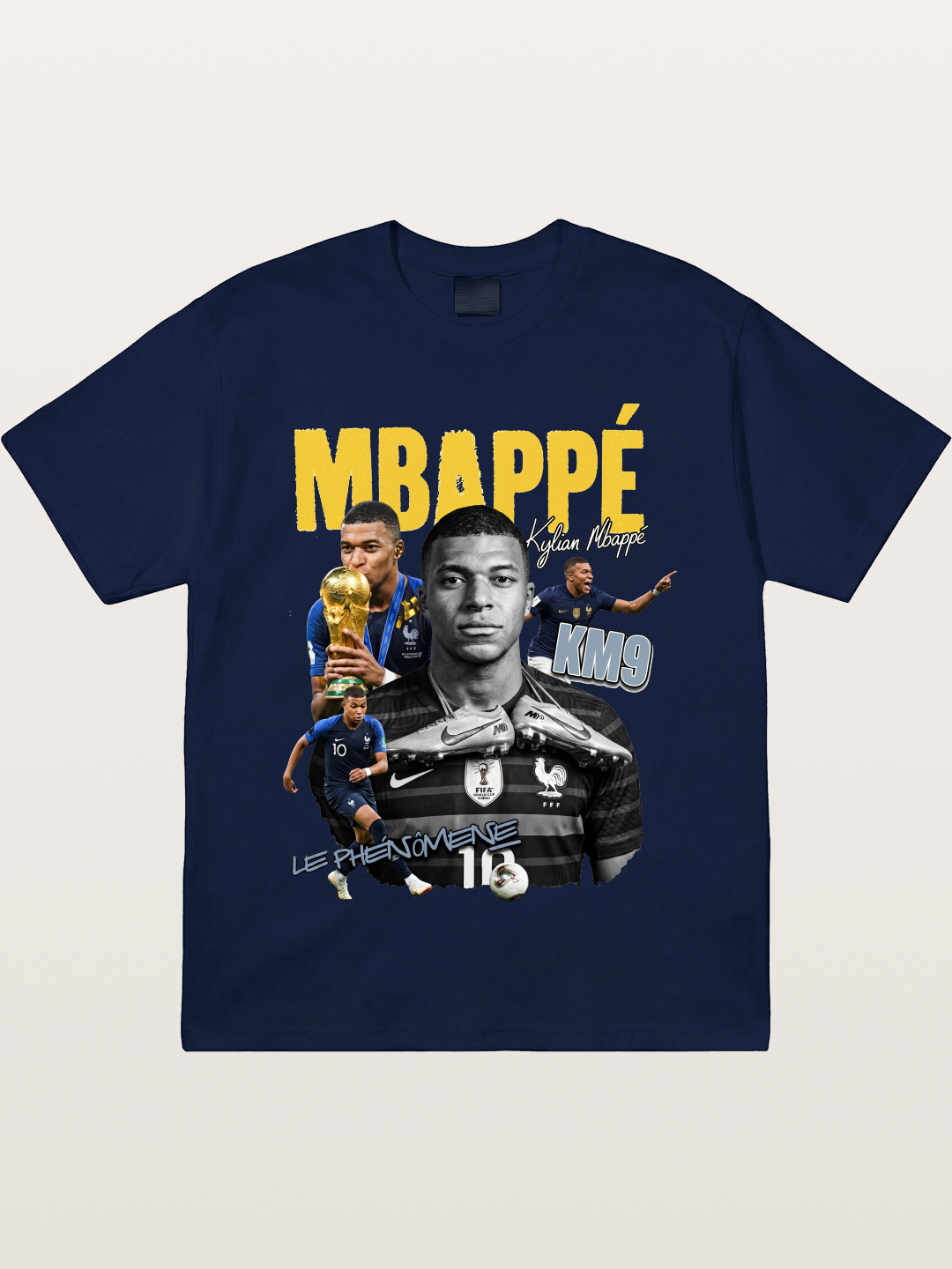 Kylian Mbappe? KM9 Graphic Gildan T-shirt