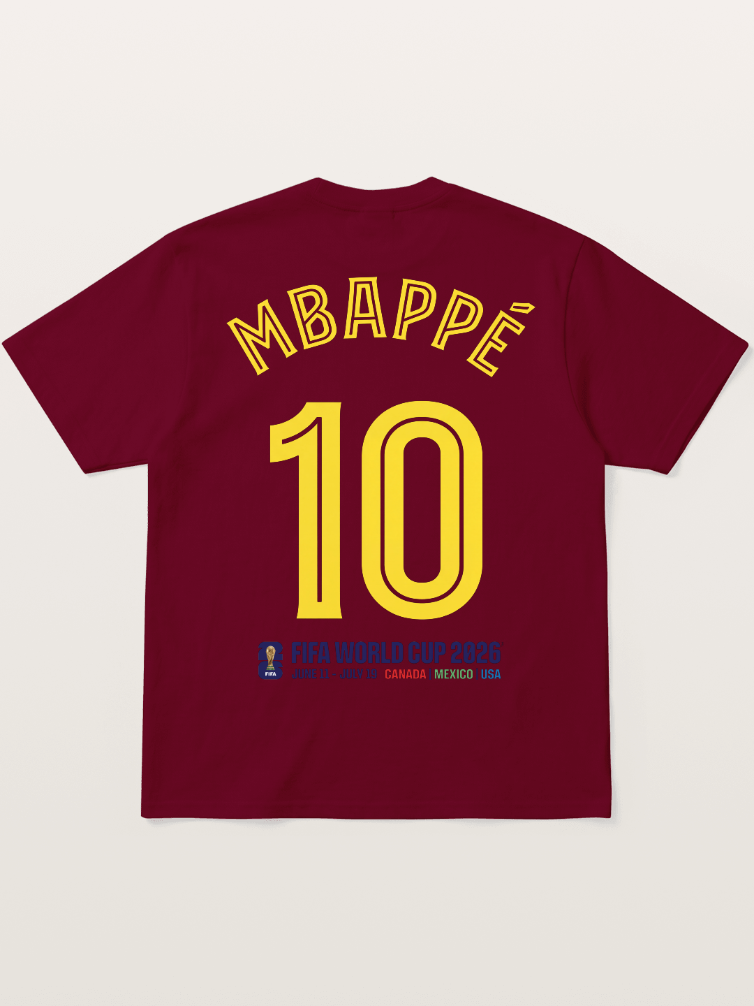 Mbapp¨¦ 10 World Cup 2026 Gildan T-shirt