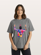 Messi No.10 Celebration Pose Washed T-shirt