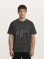 Argentina 10 Messi 2026 WC Washed T-shirt