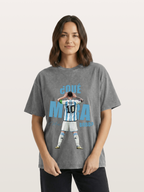 Messi ?Qu¡§| Mir¡§¡é Bobo Argentin Washed T-shirt