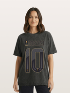 Argentina 10 Messi 2026 WC Washed T-shirt