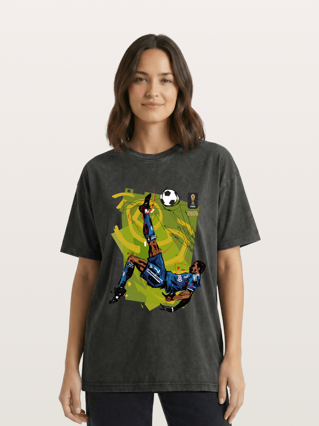 Cristiano Ronaldo's classic goal-scoring move Washed T-shirt