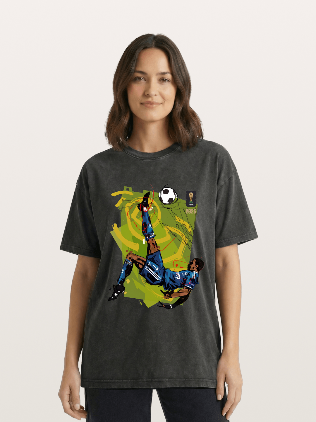 Cristiano Ronaldo's classic goal-scoring move Washed T-shirt