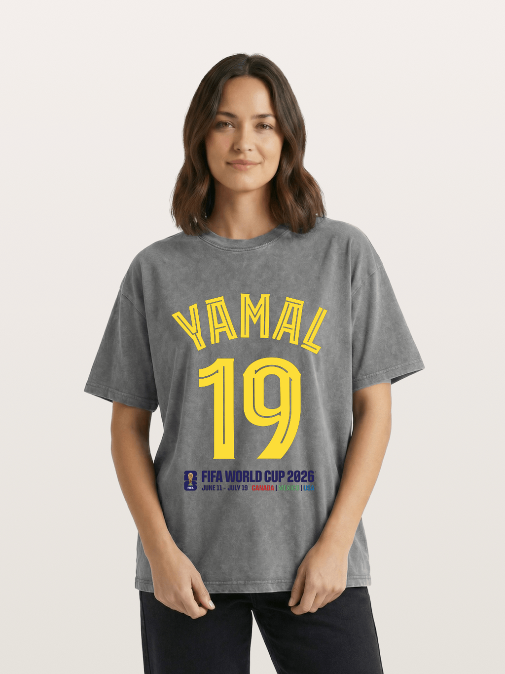 Yamal 19 World Cup 2026 Washed T-shirt