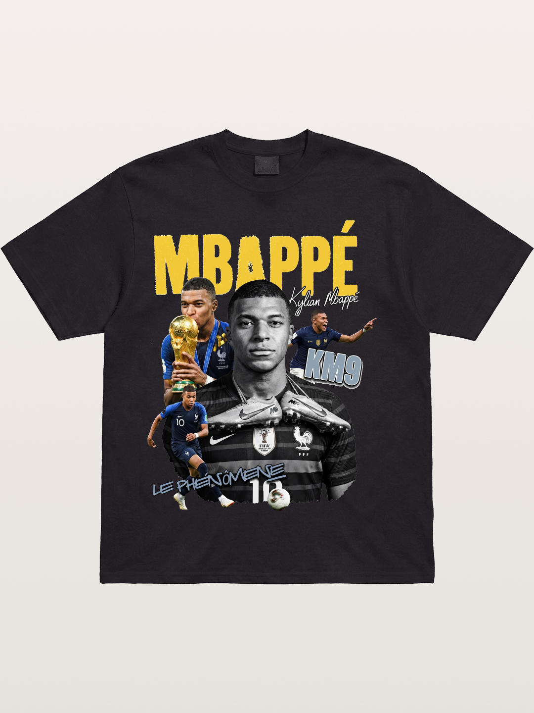 Kylian Mbappe? KM9 Graphic Cotton T-shirt