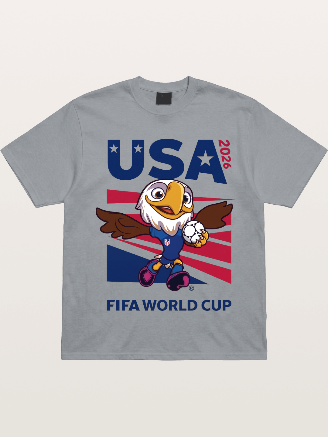 USA Eagle Mascot World Cup Gildan T-shirt