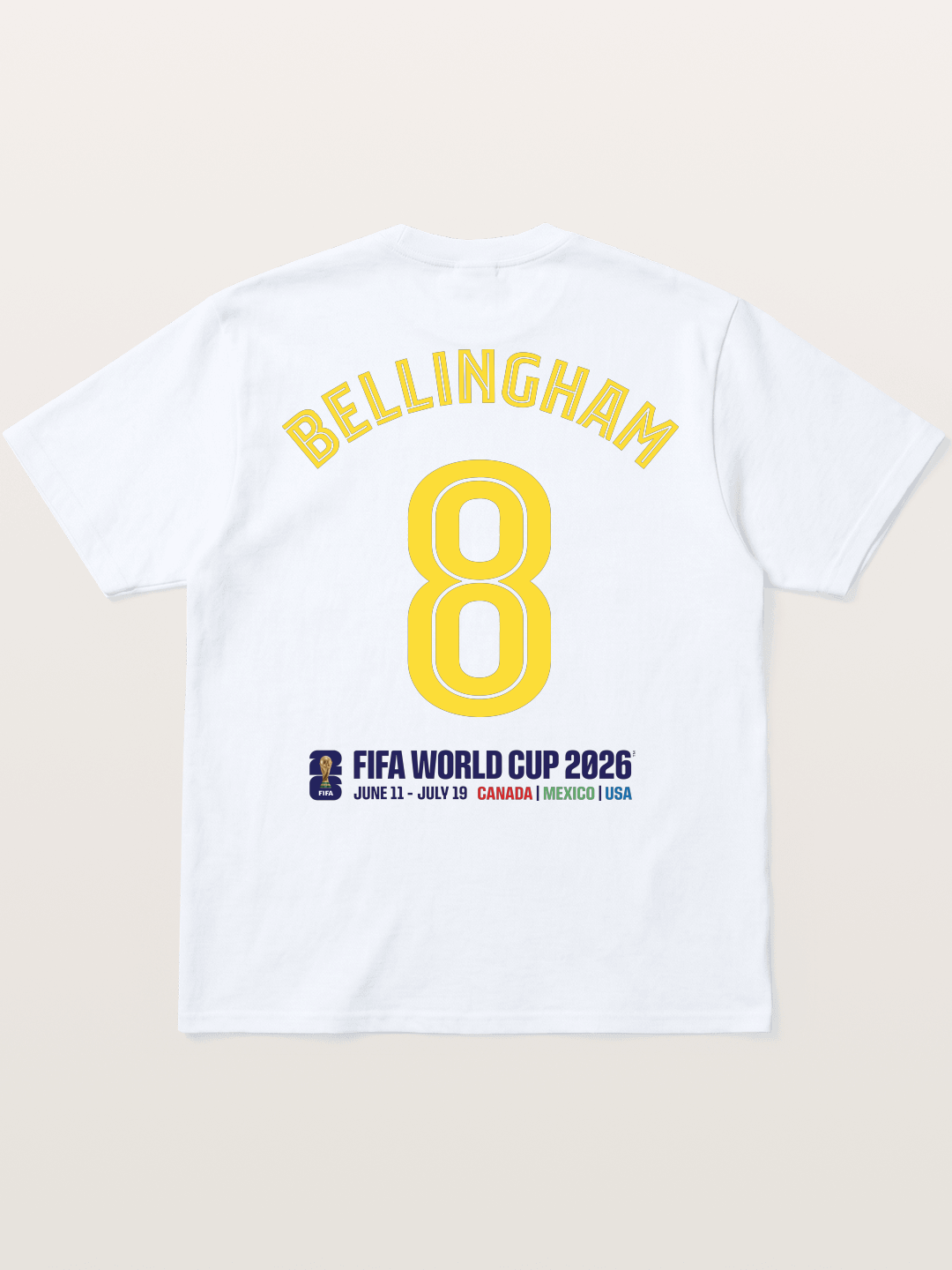 Bellingham 8 World Cup 2026 Gildan T-shirt