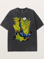 Cristiano Ronaldo's classic goal-scoring move Washed T-shirt