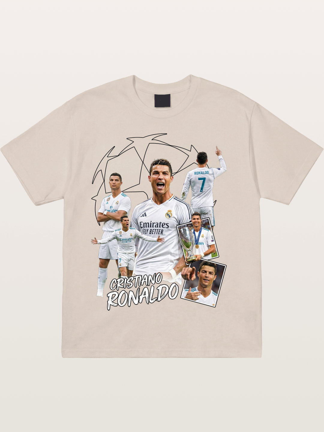 Cristiano Ronaldo Real Madrid Cotton T-shirt