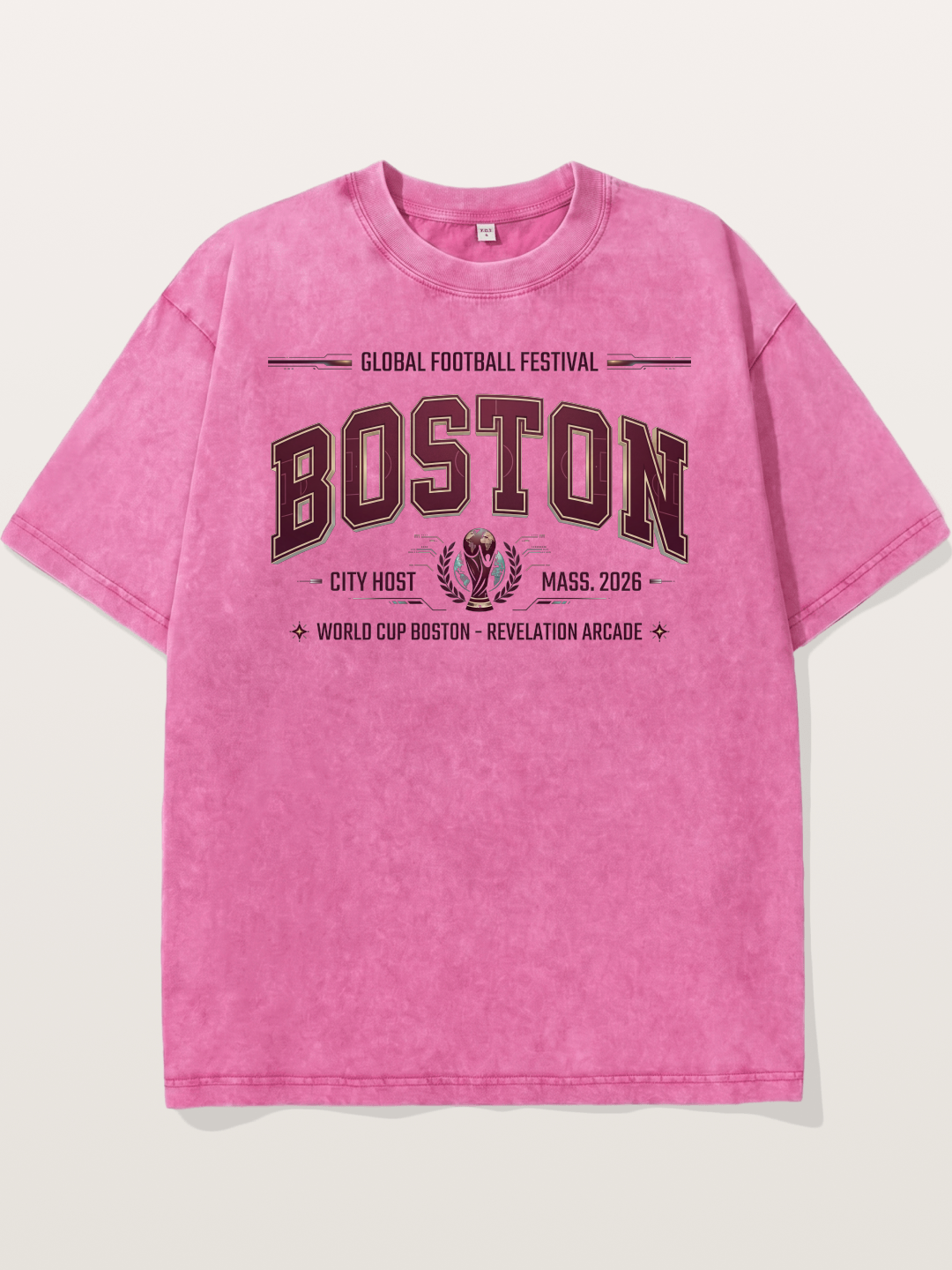 Boston 2026 World Cup Host Washed T-shirt