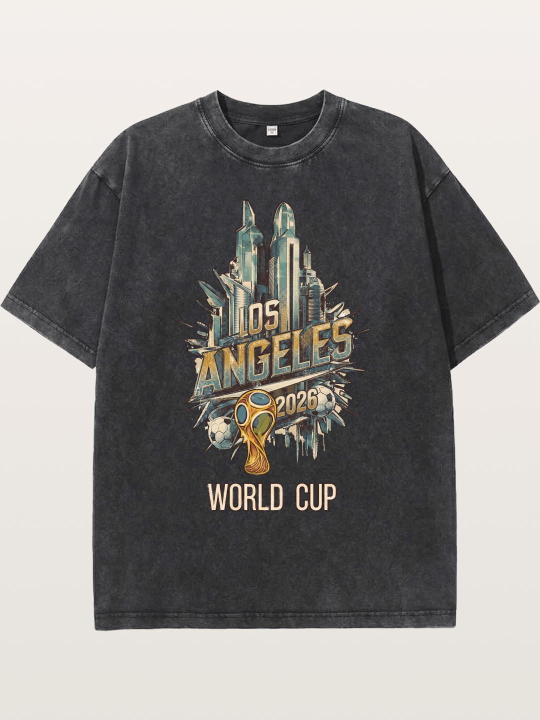 LA World Cup 2026 Emblem Washed T-shirt